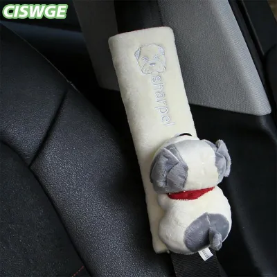 [CISWGE Auto] Phim Hoạt Hình Phim Hoạt Hình Xe Seat Belt Vai Bảo Vệ Pad Sang Trọng Bìa Cho Thoải Mái Xe Du Lịch Cho Người Lớn Và Trẻ Em