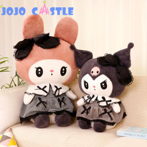 JOJO CASTLE 40/50/70/85cm Sanrio Plush Big Size Kuromi Melody Cinnamoroll Plush Toys Pillow Anime Stuffed Doll Anime Sofa Cushion Girls Room Decoration Xmas Gift Birthday Gift for Kids Girls