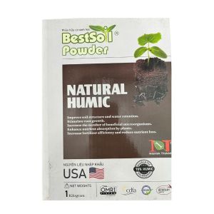 Phân Hữu Cơ Sinh Học BestSoil Powder 70% Humic – Nguyên Liệu Nhập Khẩu USA – Gói 1KG – Nghĩa Thành