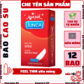 Bao Cao Su Durex Invisible Siêu Cực Mỏng Hộp 10 Cái. 