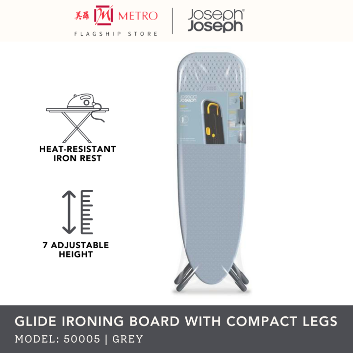 Joseph Joseph Glide Ironing Board with Compact Legs 50005 Grey Lazada Singapore