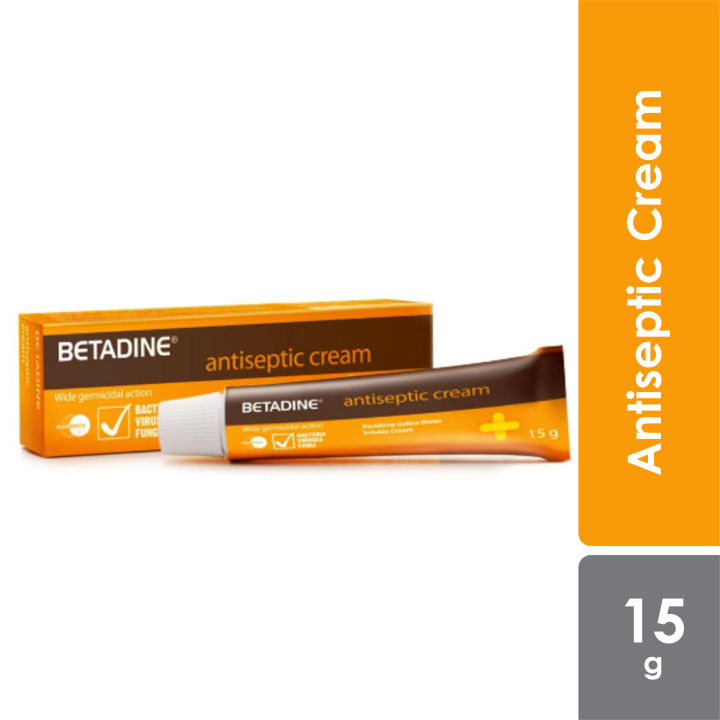 BETADINE Antiseptic Cream 15g | Lazada