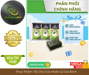 GENKAI Rong Biển Ăn Liền Truyền Thống Không Muối & Ít Dầu 12g (4g x 3 gói)