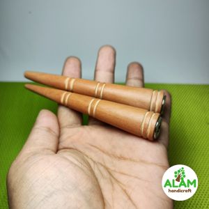2pcs Pipa Roko Kayu Gaharu Wangi Profil