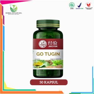 Jingyan Herbal Ekstrak Jamu Herba - Kapsul Peningkat Kesehatan Ginjal dan Mengurangi Batu Urin 50 Kapsul