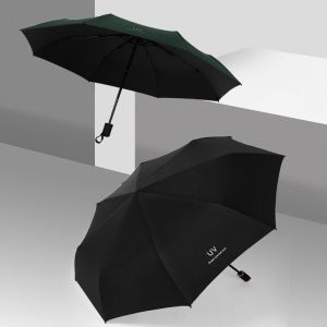 Automatic UV Sunscreen Eight Bone Umbrella Protection Sunshade Three Folding