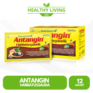 Antangin Habbatussauda Sirup Herbal Box (12 sachet)