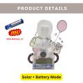 【Mach Photo】Customised Shaking Head Decor Cute Solar and Battery Dual Mode Acrylic Personalised Gift. 