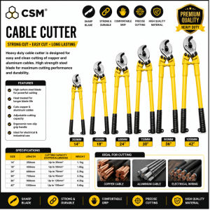 AWE ARK2016 Cable Cutter 350MM 450MM 600MM Heavy Duty Wire Cable Cutting Tool Industrial Cutter