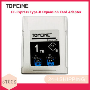 Topcine CFexpress Type B Card to NVME M.2 2230 SSD Adapter Compatible with Nikon Z6 Z7 Z9 Canon R5 R5C Panasonic GH6 S1H（SSD is not Included)