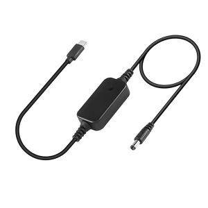 GORGE with 10 Connector Tips USB C to DC PD Adapter Cable Adjustable Voltage 5V/9V/12V/15V/20V Type-C to DC Power Cord High Quality Universal Boost Cable Wifi Router Laptop