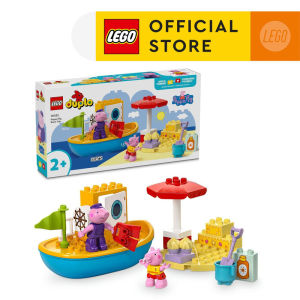 LEGO DUPLO 10432 Peppa Pig Boat Trip (23 Pieces) Building Block Toys Mainan Block