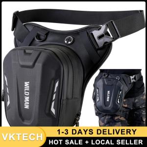 Motorbike Storage Fanny Pack Waterproof Leg Bag with Multiple Pockets for Tools and Essentials for Every Ride