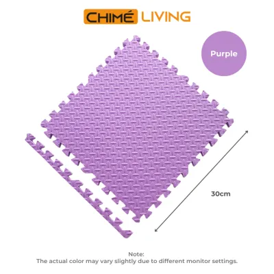Thick Colorful EVA 60x60cm Baby Foam Puzzle Playmat | Double Side Playtime Soft Crawling Floor Mat Child Safety Kids