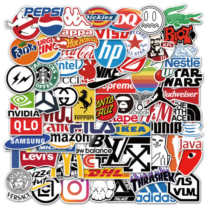 Brand stickers online