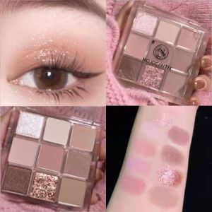 EYESHADOW PALETTE MJC 9 WARNA KOREAN NEW STYLE EYESHADOW BLINK GLITTER