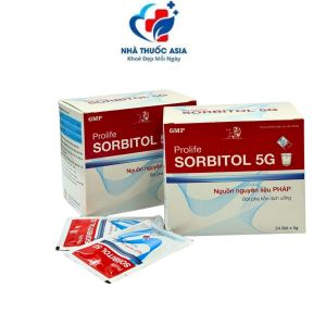 Sorbitol 5G Giúp làm giảm triệu chứng táo bón - Hộp 24 gói x 5g