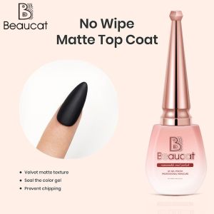 Beaucat 6in1/8in1 Nail Glue Blooming Gel Strengthener Extension Base Top Coat.lasting 40days