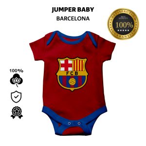Baju Bayi Jumper Romper Jumsuit Baby Newborn 0 12 Bulan Karakter Lucu Logo Club Bola Dunia Hadiah Hampers Kado Lahiran