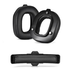 Thoáng khí Earpads headband cho a40tr Tai nghe miếng đệm tai đàn hồi Earpads tai nghe bộ nhớ bọt tay áo Miếng đệm tai
