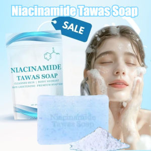 Niacinamide Tawas Soap Lightening Body Deodorant for All Skin Types Cleanses and Brightens Skin