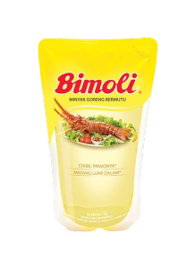 Bimoli Minyak Goreng Pouch 1 liter/2 liter