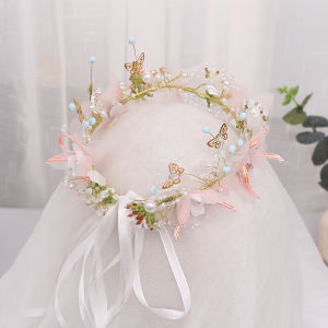 Headpiece bunga bunga hiasan rambut untuk prewed and wedding