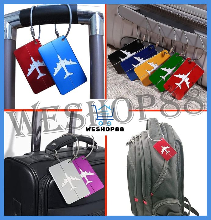 WESHOP88%201pcs%20Aluminum%20Alloy%20Waterproof%20Luggage%20Tag%20Travel%20Suitcase%20Bag%20Name%20Address%20Label%20Travel%20Accessories%20-%20Image%202