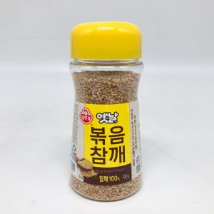 OTTOGI Roasted Sesame 100g งาขาวเกาหลี งาขาวคั่วเกาหลี 옛날 볶음참깨