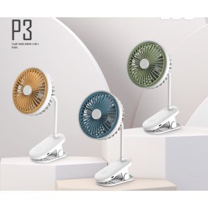 Mini Fan Clip Fan Stand Fan Rechargeable Fan Clip Stand Fan Portable Fan For Bed Fan For Table