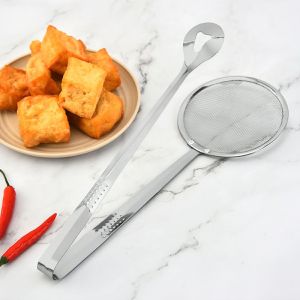 Dụng cụ kẹp và lật thịt cá chiên đa năngDụng Cụ Gắp Chiên 2in1 đa năng siêu tiện lợi-HAUSE