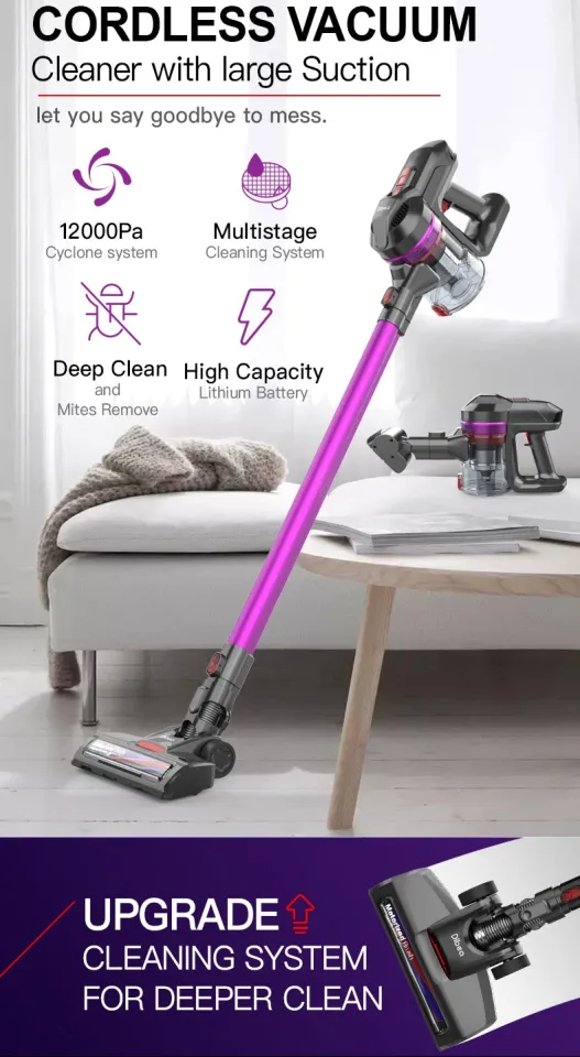 Dibea H008 Cordless Vacuum Cleaner with LED Light Local Warranty