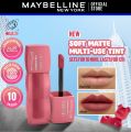 Maybelline SuperStay Teddy Tint 12H Long-Lasting, Multi-Use, Matte, Lightweight, Waterproof. 