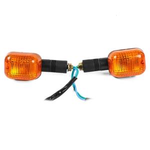 Replacement LED Blinker Lamp Easy Installation Waterproof Motorcycle Front/Rear Turn Signal Indicator Light for QS110-2