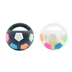 Soft Soccer Ball Chewing Toy For Aggressive Chewer Dog Interactive Training Toy Easy To Wash Indoor Outdoor Use