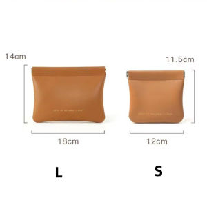 Mini Size Waterproof Portable with Shrapnel Coin Change Makeup Lipstick Toiletry Wash Bag Pouch