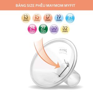 (1 cái) Phễu máy hút sữa Medela - Sản xuất bởi Maymom