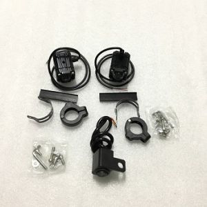 Đèn giao thông tự động tích hợp Mini W2 4 chế độ Phiên bản mới nhất 2024 (2 light + 1 left domino)