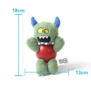 Dog Toy Quality Fabrics Corduroy Rubber Animal Squeak Toys Teeth Whitening Resistant To Bite