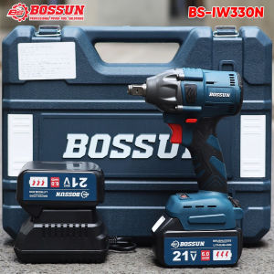 [ HÀNG CHÍNH HÃNG ] Máy Siết Bulong BOSSUN BS-IW330N Lực Siết 330Nm Đông Cơ Lõi Đồng Đầu Khẩu 1/2