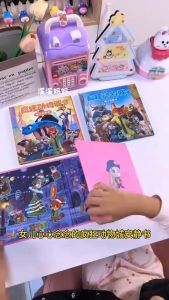 Buku Magnet DIY 疯狂动物城磁吸安静书手工玩具 Zootopia Magnetic Quiet Book 兔朱迪狐尼克儿童益智贴贴书 Educational Activity Toy