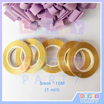 Reben Kraf bunga 10M Satin Ribbon DIY Bow Reben Riben Gift Satin Craft Flower Bouquet Roll Packaging Gift Lace Ribbon hadiah Satin 丝带