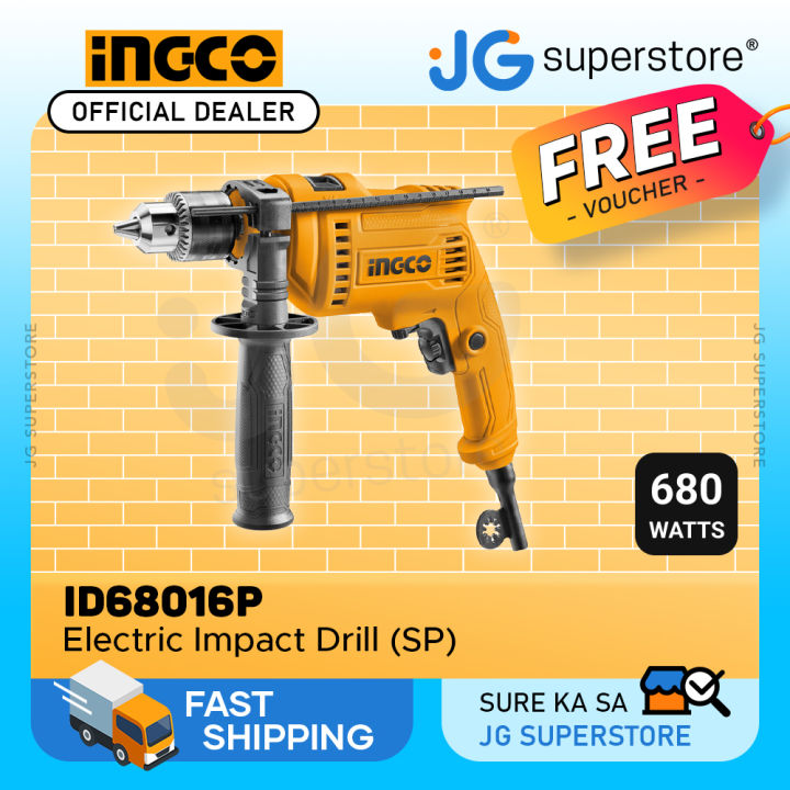 Ingco 650w impact online drill