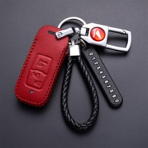 Sarung Kunci For Honda PCX 160 ADV 160 Click 160 Vario 160 Scoopy 2023 Remote Key Leather Case Cover Keychain