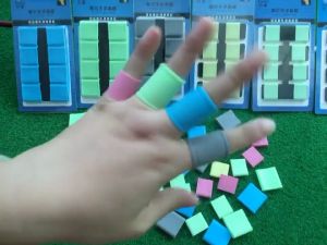 elegantstunning Golf Silicone Finger Sleeve Golf Finger Toe Support Sleeve Protector Grip Multi Color For Men