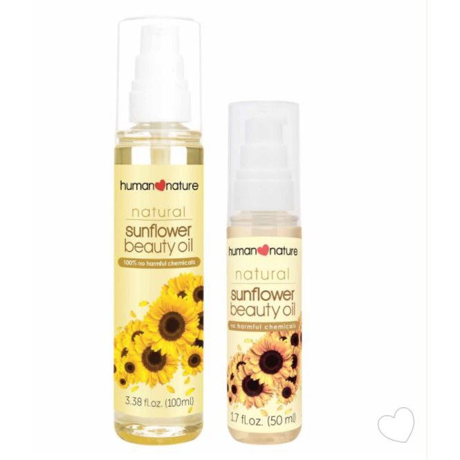 Authentic Human Nature Sunflower Beauty Oil Lazada PH