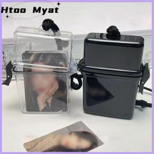 tantuoye Ins Idol Photo Card Storage Box Decorative Photocard Storage Box Waterproof Photo Picture Collect Holder Message Organizer Box