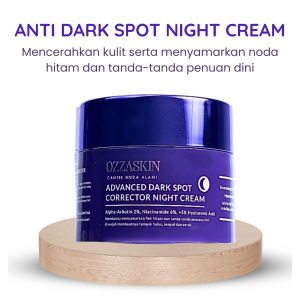 NIGHT FLEK TREATMENT Ozzaskin Skincare Oki Setiana Dewi Anti Dark Spot dan Ekspoliasi Natural