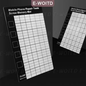 ซื้อ 1 ชิ้นลด 10 บาท แผ่นรองสกรูแม่เหล็ก1ชิ้นแผ่นแผนภูมิหน่วยความจำอุปกรณ์ซ่อมโทรศัพท์มือถือขนาด145X90มม. ขนาดฝ่ามือ