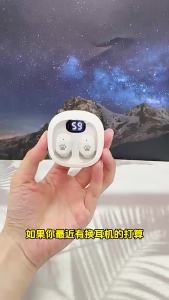 [ The Voice of Berlin ] Top-of-the-line wireless Bluetooth earphones new noise-cancelingcute design for girls high aesthetic value does not hurt the ears